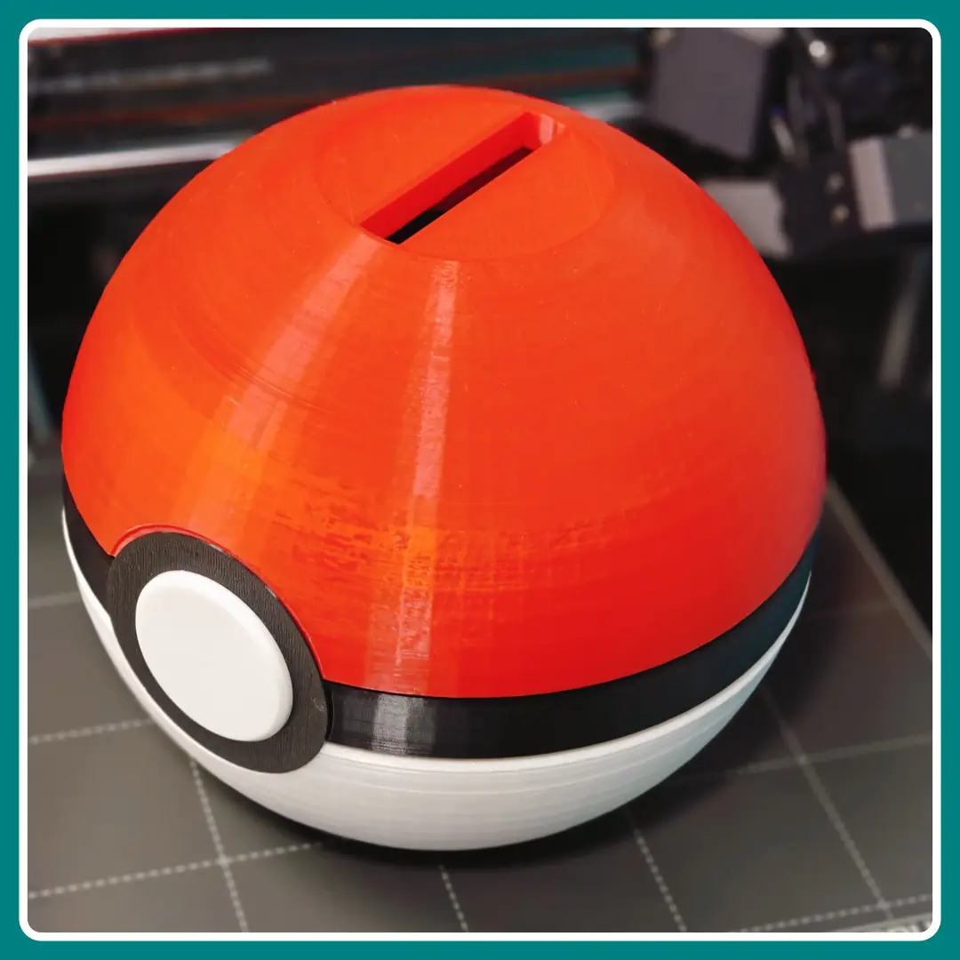 Alcancia Pokebola Grande - apoyo 2