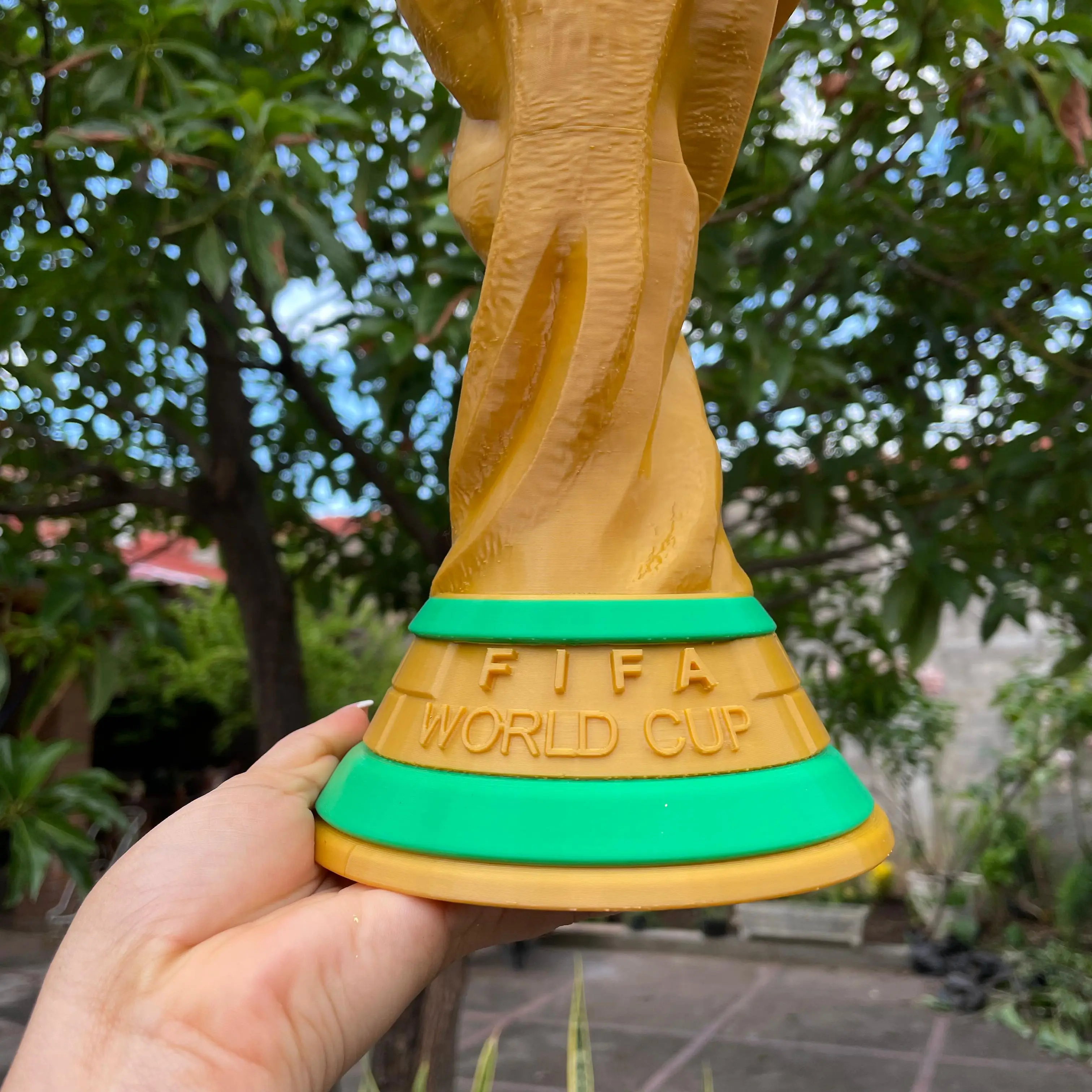 Copa Mundial Tamaño Real - apoyo 4
