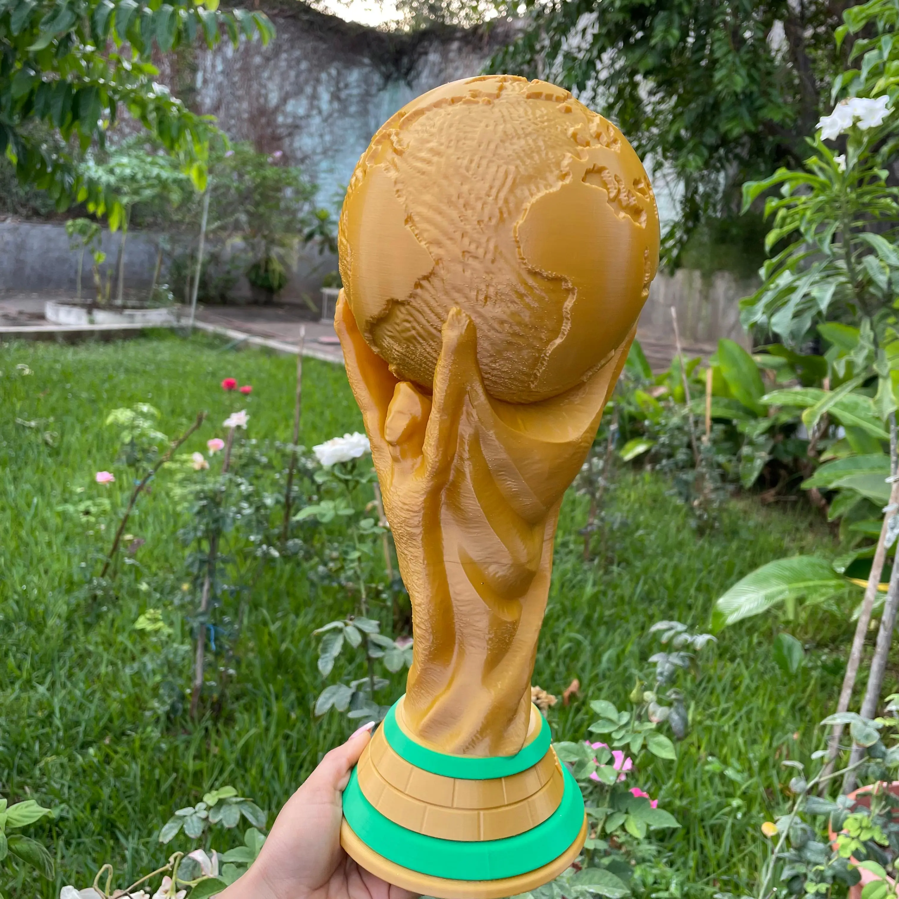 Copa Mundial Tamaño Real - apoyo 5