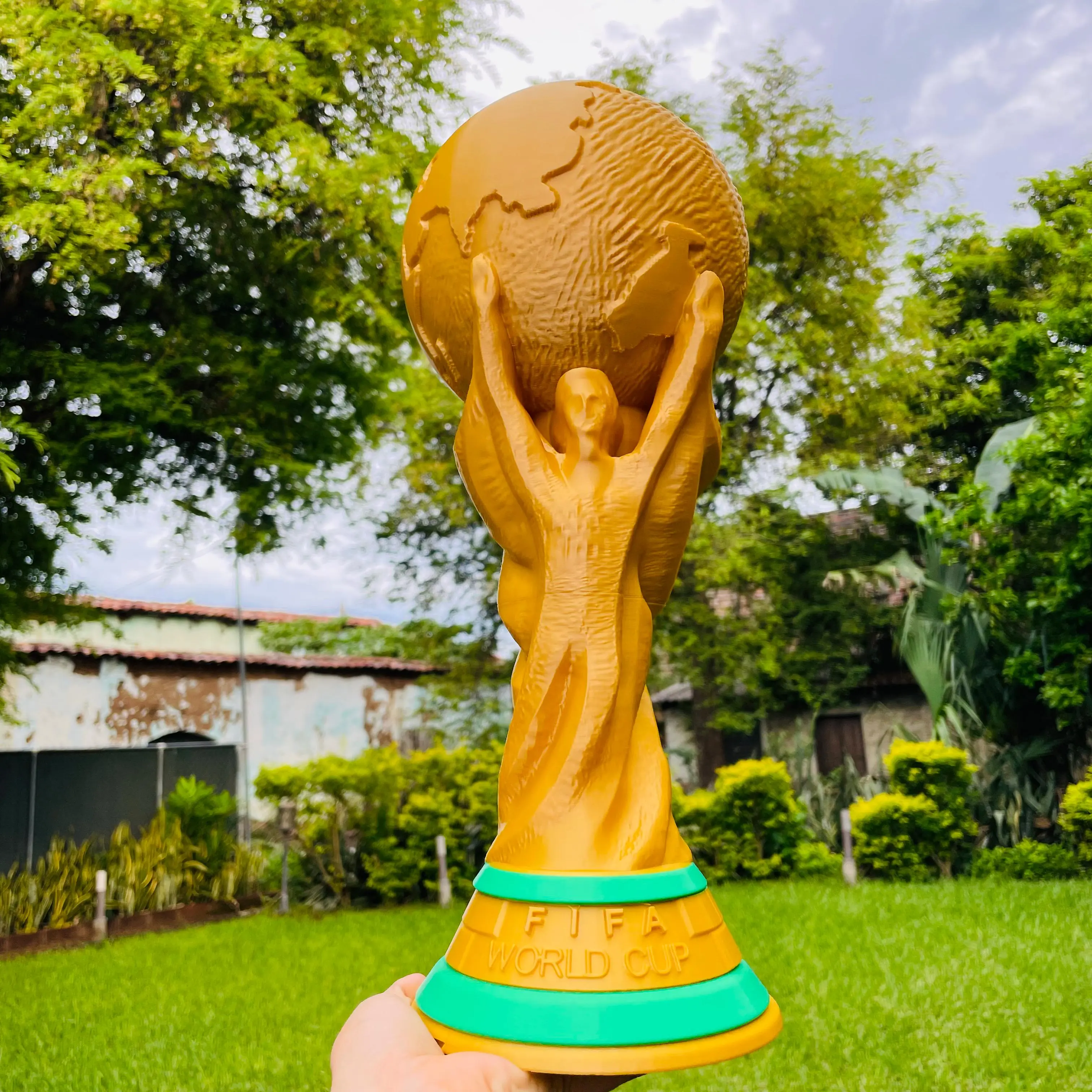 Copa Mundial Tamaño Real - apoyo 7