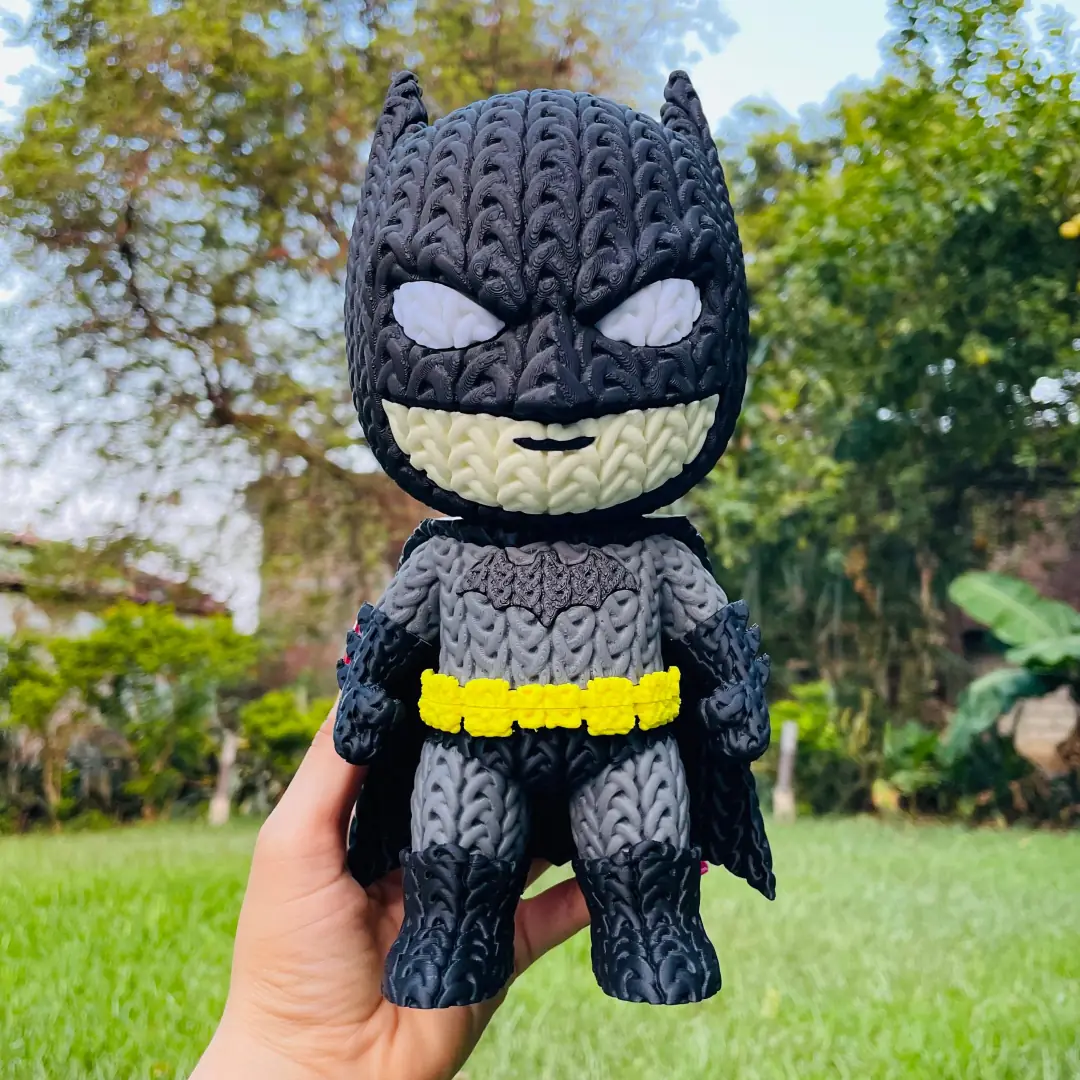 Batman Estilo Crochet Grande