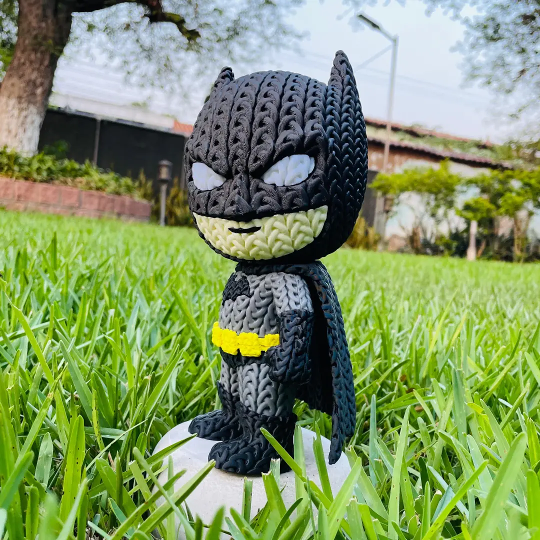 Batman Estilo Crochet Grande - apoyo 3
