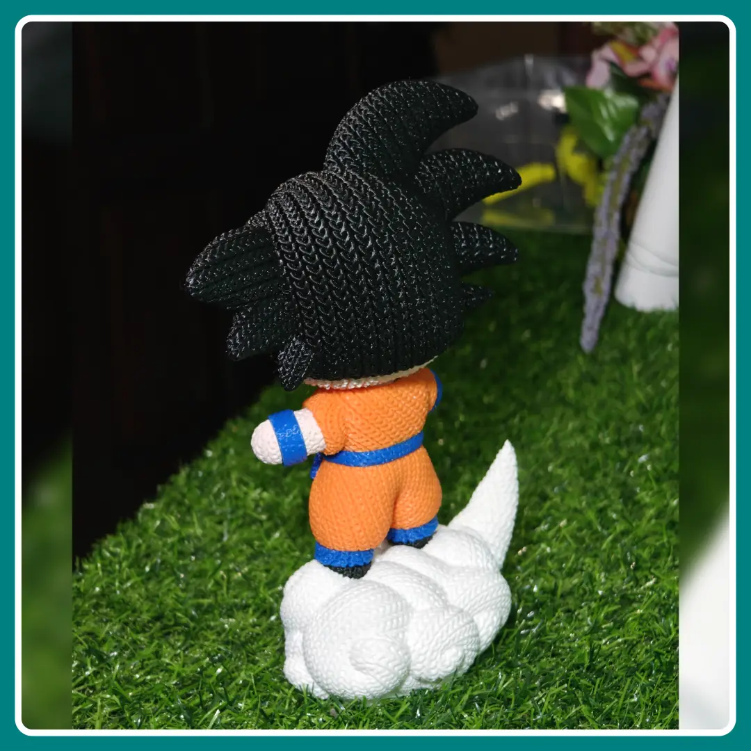 Goku Estilo Crochet Grande - apoyo 4