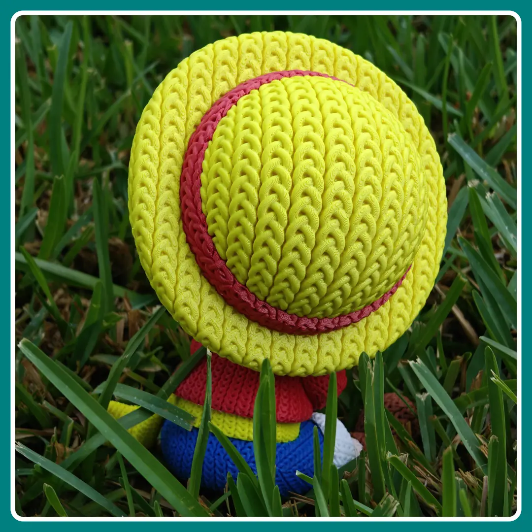 Luffy Estilo Crochet - apoyo 3