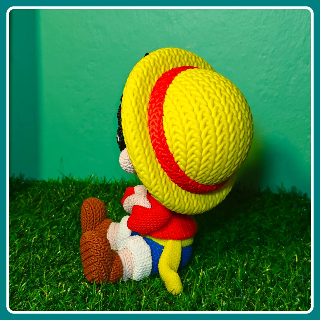 Luffy Estilo Crochet - apoyo 5