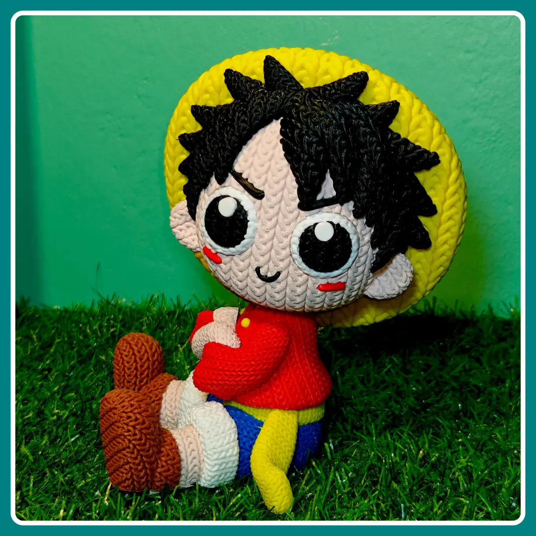 Luffy Estilo Crochet - apoyo 6