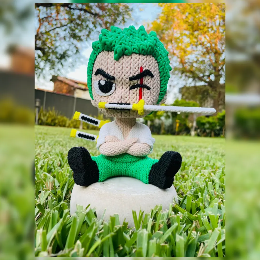 Zoro Estilo Crochet