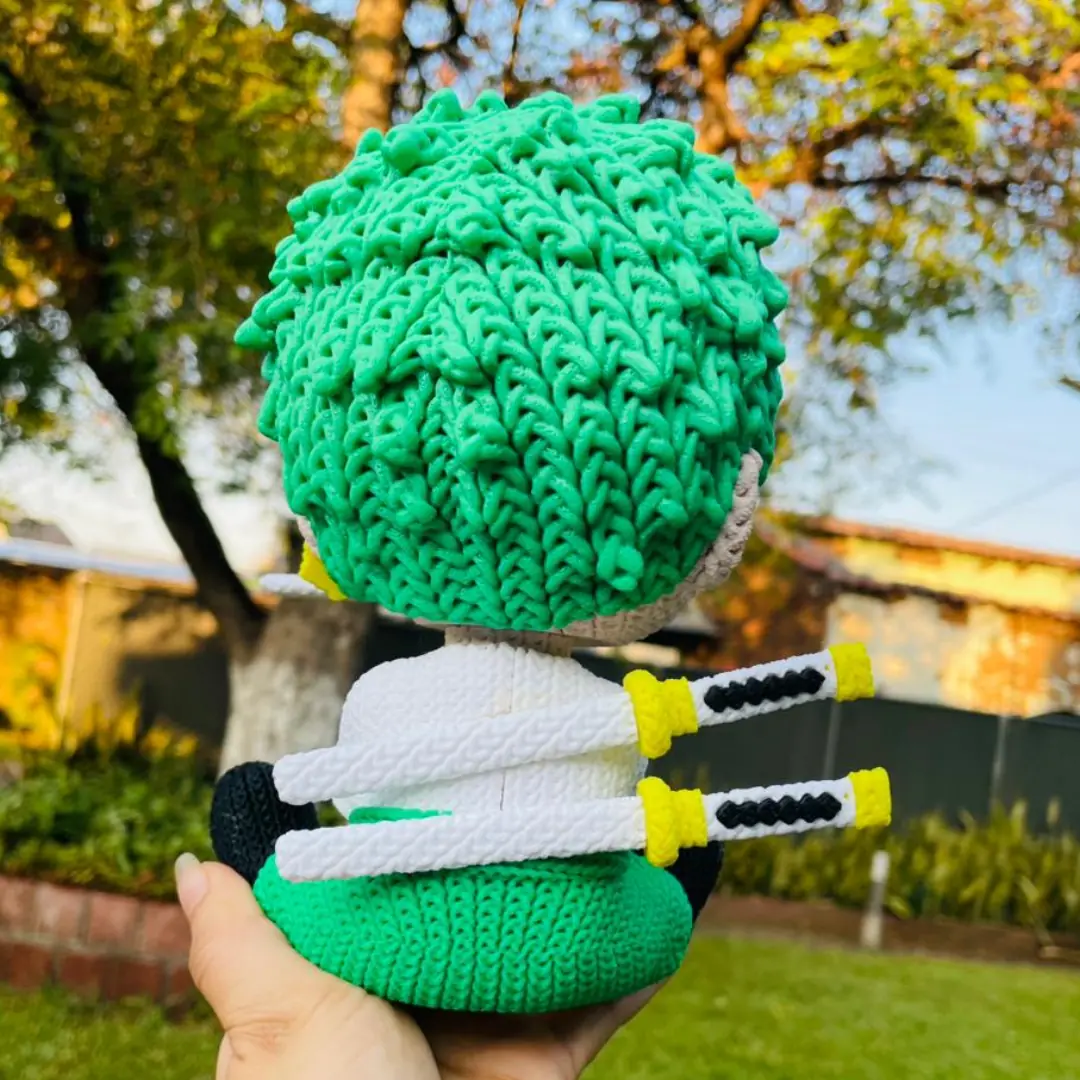 Zoro Estilo Crochet - apoyo 3