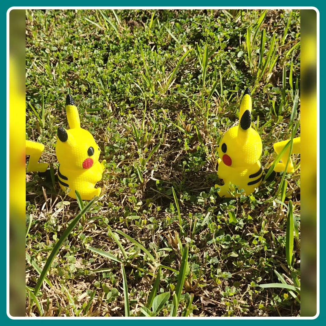 Pikachu Estilo Crochet - apoyo 7
